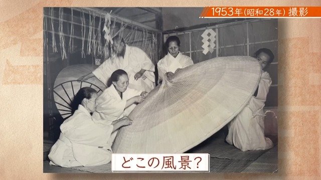昭和28年（1953年）に大阪市東成区で撮影