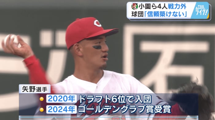 矢野雅哉選手