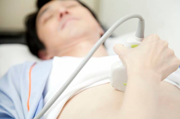 脂肪肝はエコー検査で診断されることが多い(画像:イメージ)