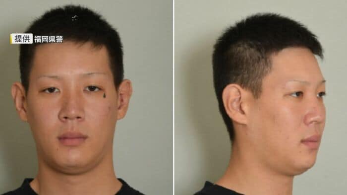 逮捕された中晃成容疑者（26）