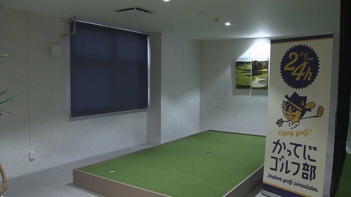 不動産会社が空きテナントを利用しシミュレーションゴルフ施設へ改装