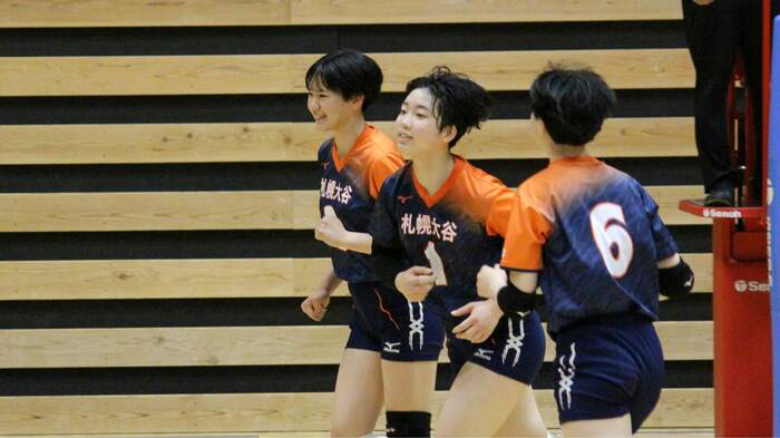 女子決勝・旭川実業ー札幌大谷