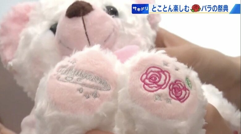 福山ばら祭認定「ばらグッズ」がエモい　「薔薇けない箸置き」ってどういうこと？　スタンプラリーで「薔薇ベア」などレアグッズが当たる！｜FNNプライムオンライン