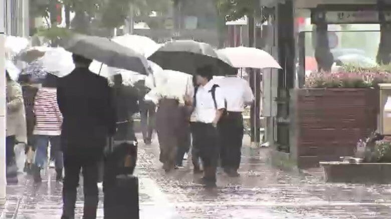 福岡では14日に大雨のおそれ　筑後地方の多いところでは1時間50ミリ予想　土砂災害や低地の浸水・河川氾濫などに警戒　気象台｜FNNプライムオンライン