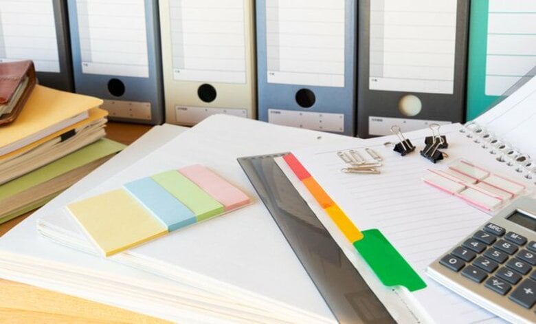 新年度に自宅の書類整理をする人は多い!保管書類など収納事情調査