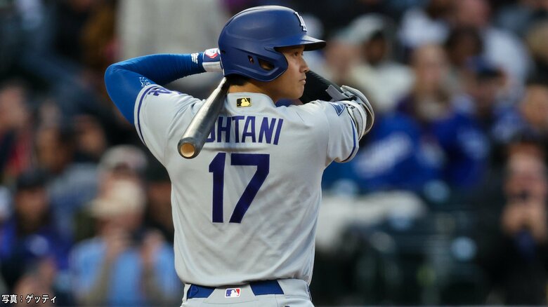 大谷翔平アジア選手最長タイの52試合連続出塁　第2打席でライト前ヒット｜FNNプライムオンライン