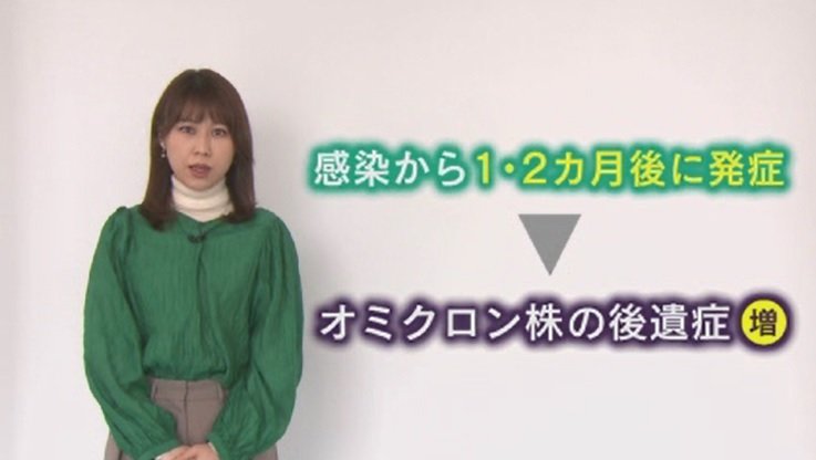 今後オミクロン株の後遺症が増える可能性