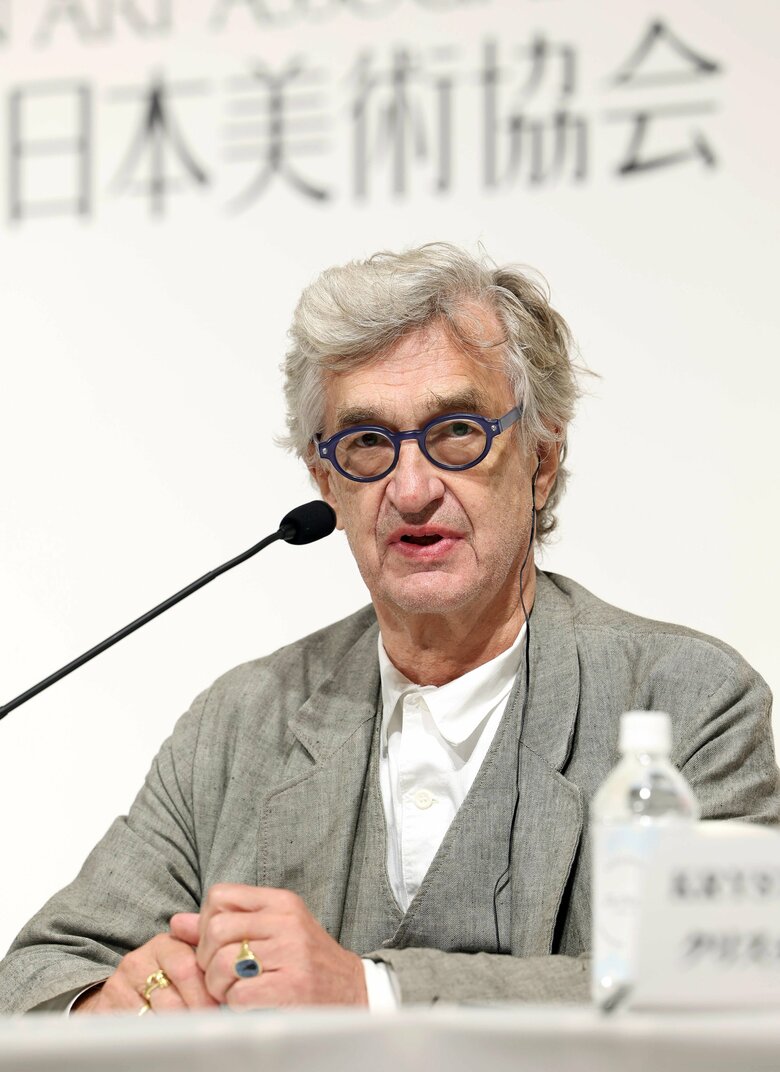 ヴィム・ヴェンダース監督 ©日本美術協会／産経新聞