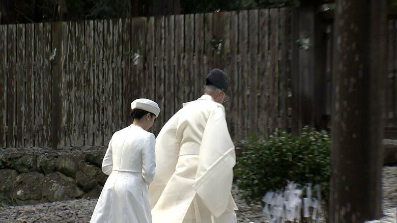 伊勢神宮の内宮を参拝された　3月26日