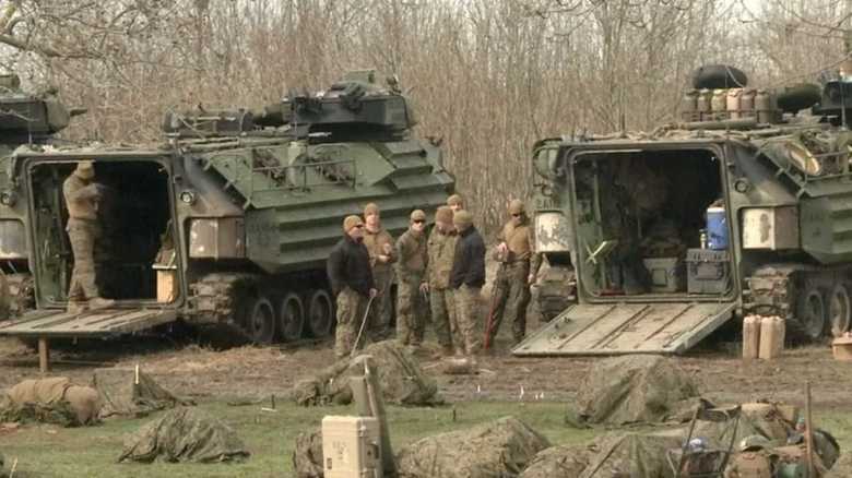 ポーランド派遣を前に  米軍・ルーマニア軍によるNATO演習 