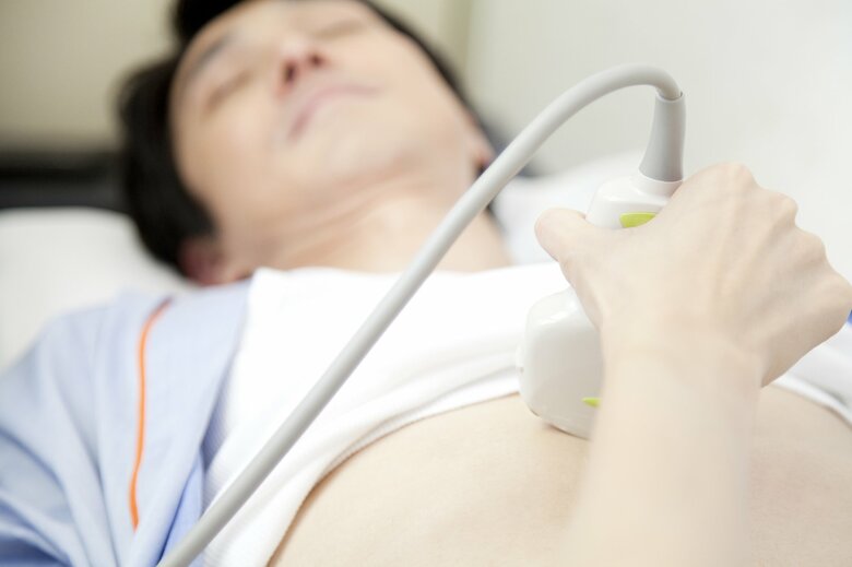 脂肪肝はエコー検査で診断されることが多い（画像：イメージ）