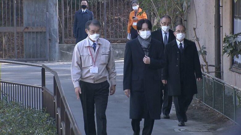 広島ご訪問に同行　右から2人目が吉田氏　2023年1月
