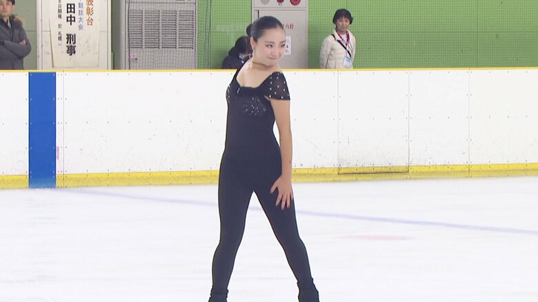 3年半ぶりに競技会へ復帰した岩野桃亜のショート（中四国九州選手権）