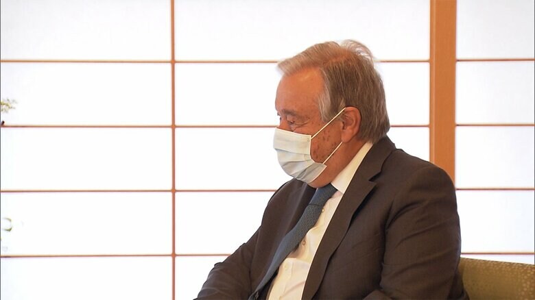 8日の面会の様子