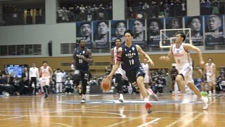 2023年9月、B1長崎ヴェルカに入団