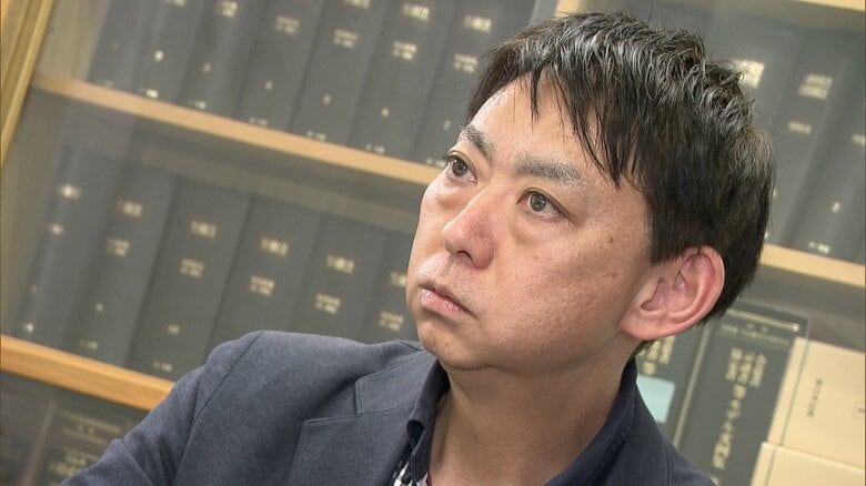 インタビューに応じる福島正洋 弁護士