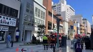 郡山市で「壁の中から白煙が上がっている」通報　街なかが一時騒然＜福島県＞