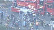 踏切内で軽自動車と列車が衝突　73歳女性が意識不明の重体　列車の乗客や運転士にけがなし　JR高山線の一部区間運転見合わせ　岐阜