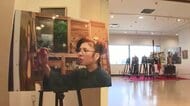画家としても活躍した八代亜紀さんの作品展　フランスで5年連続入選の実力派　会場内にアトリエも再現　福岡