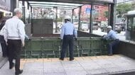 梅雨を前に福岡市・天神で合同水防訓練　地下街の浸水防ぐ止水板の取り付けなど確認