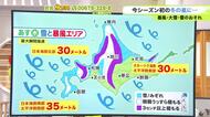 【大雪情報】北海道【菅井さんの天気予報 27日(火)】今シーズン初の大雪注意報が発表！上川中部地方は20センチの積雪か…暴風を伴いふぶく所も！札幌市内も雪景色か<br />