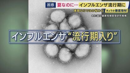 過去2番目の早さでインフルエンザ流行期入り　“今が冬の南半球との往来活発・猛暑で換気できず”流行か　「下水から流行中の『型』までリアルタイムでわかる」最新研究も