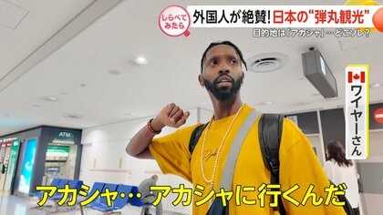 滞在は数時間！外国人が絶賛する“弾丸観光”【しらべてみたら】