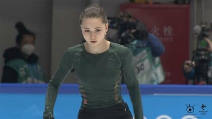 15歳ワリエワ“陽性”でも出場へ　異例の判断「16歳未満...」　15日女子シングルへ