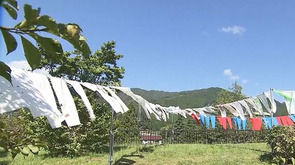 「美人の湯」がアート一色に…古民家や大自然とも融合「OKUTSU芸術祭」開催【岡山発】