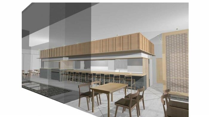 「鮨とおでん」完成イメージ