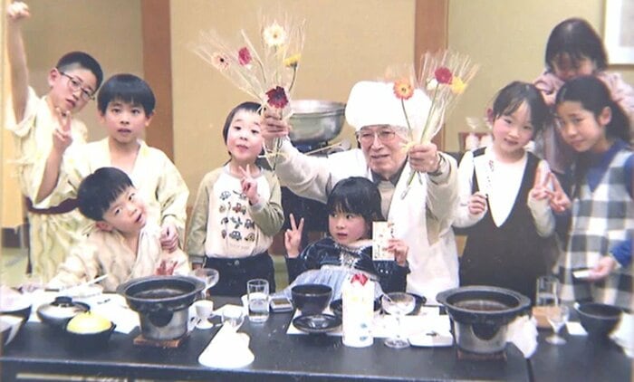 孫やひ孫にもめぐまれた