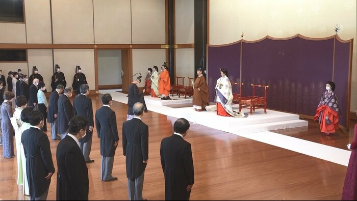 立皇嗣の礼 11月8日