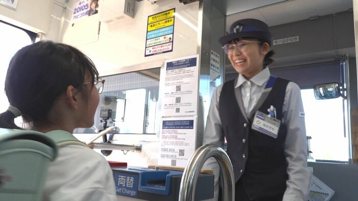 上高地線は運転士のみのワンマン電車