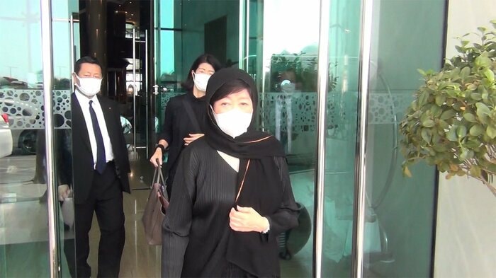 UAEを訪問した東京都・小池知事(17日)