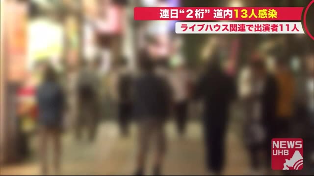 北海道13人…うち11人札幌
