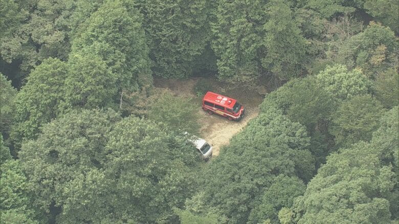 崖から転落した可能性も…登山中に行方不明になった72歳男性を心肺停止状態で発見 登山口から約600mの小川｜FNNプライムオンライン