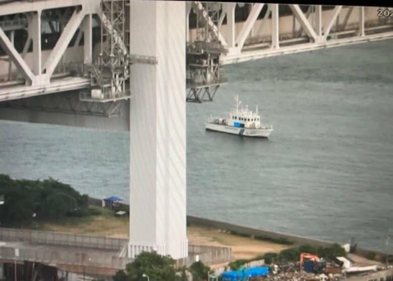 【情報更新】倉敷市下津井の防波堤で男性が海に転落…海保など捜索　「瀬戸大橋」の橋脚近く【岡山】｜FNNプライムオンライン