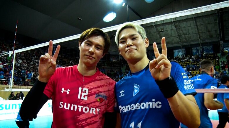 「また1から始まる」日本バレーの未来を担う髙橋藍と西田有志の決断　SVリーグきょう開幕｜FNNプライムオンライン