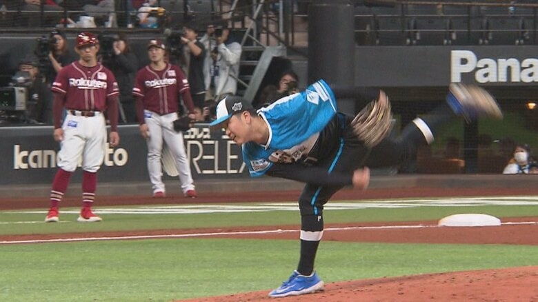 【ファイターズ】“火球男”古林睿煬（グーリン ルェヤン）、注目の初登板 台湾プロ野球MVP右腕がエスコンフィールドでデビューも守備の乱れから初回3失点 6回途中7失点でマウンドを降りる&lt;br /&gt;｜FNNプライムオンライン