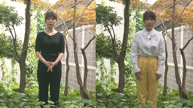 黒い服は控える