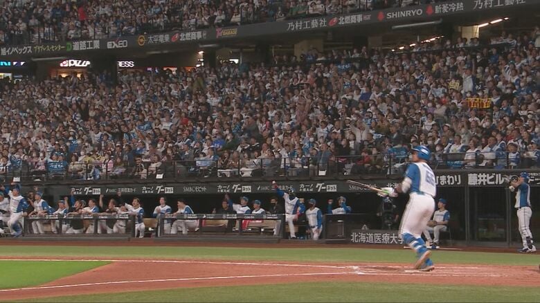 同点ホームランを叩き込んだ「万波中正」選手