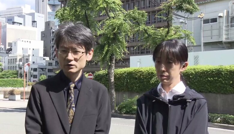 清水さんの両親（2024年6月）