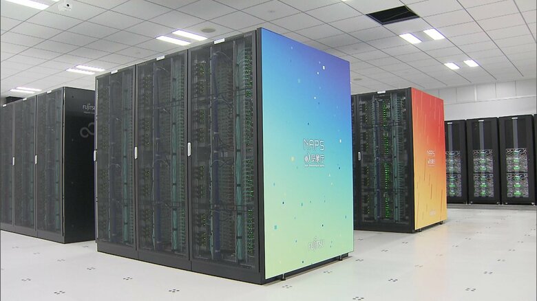 線状降水帯予測に活用される新スーパーコンピューター