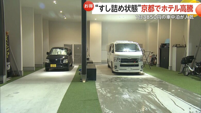 京都駅の近くにある車中泊ができる施設「RVパーク京都中央」