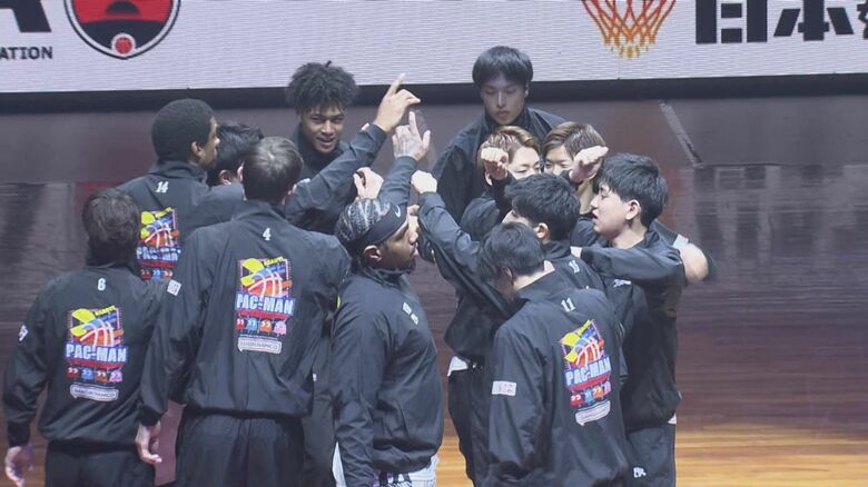 ホームでの名古屋戦に臨んだ島根スサノオマジック