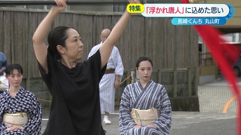 唐人役の桃羽さん