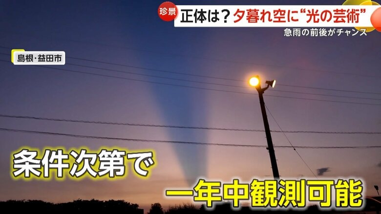 条件が揃えば、1年中観測が可能