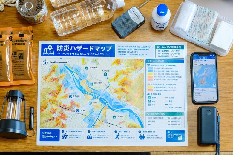 実家周辺のリスクを把握しておくことも大事（画像：イメージ）