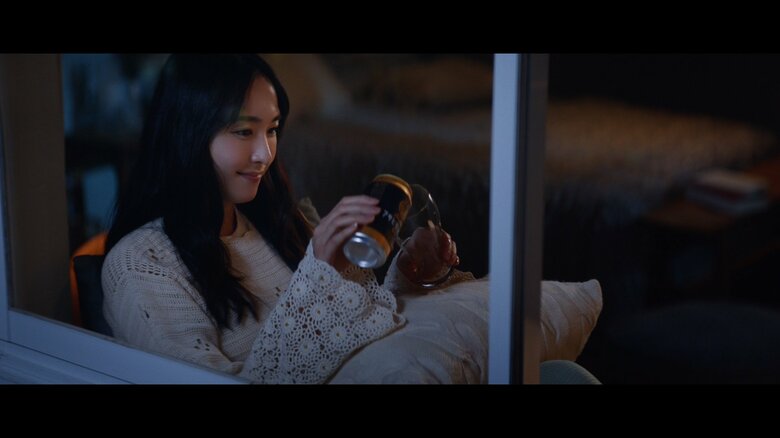 『アサヒ生ビール黒生』 新TVCM　「黒生でおつかれ生です」編