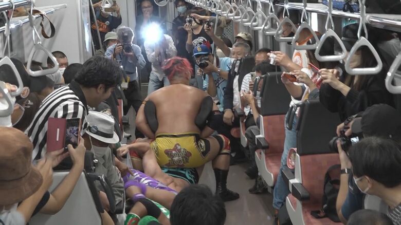 連結式逆エビ固め